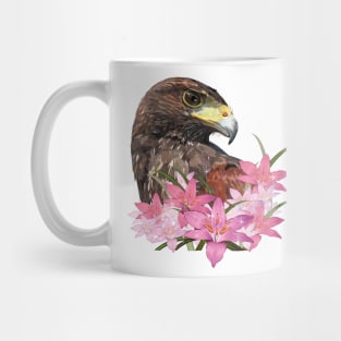 harris hawk Mug